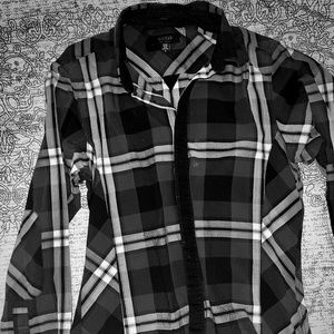 Vintage Guess Longsleeve Plaid Shirt